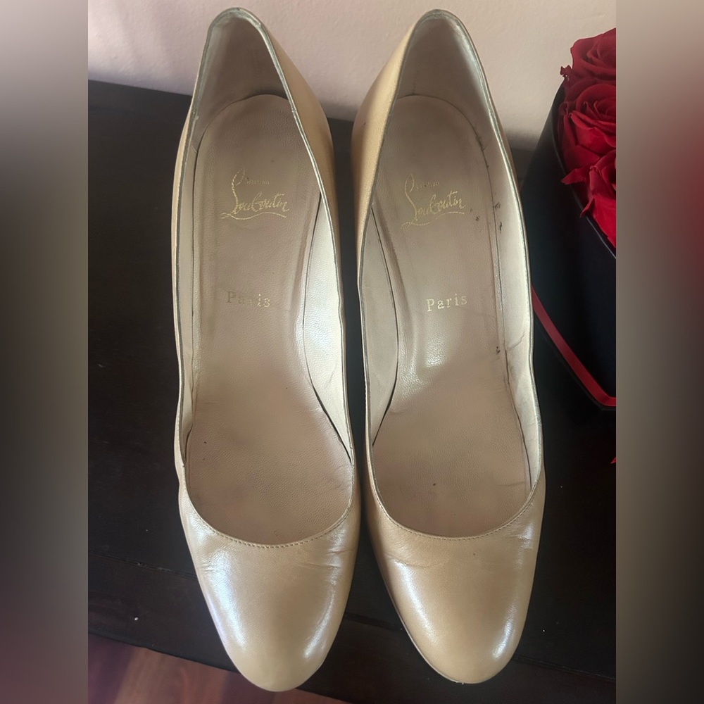 Christian Louboutin Nude Heels